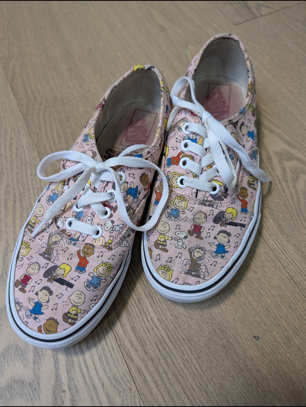 Vintage Peanuts X Vans Sneakers Size 7 Women's